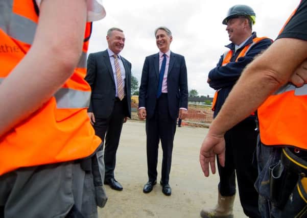 Chancellor Philip Hammond during a visit to Leeds earlier this week.