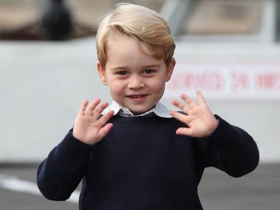 Prince George started school this week.