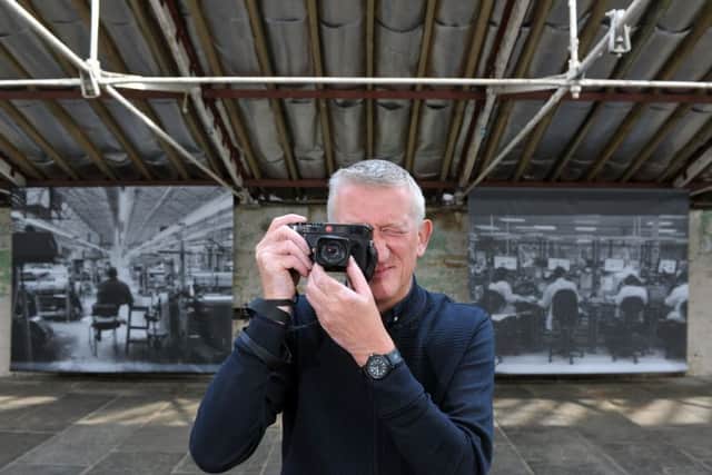 Photographer Ian Beesley has been working with Barnsley poet Ian McMillan on From Salt to Silver, a visually stunning installation in the roof space at Salts Mill