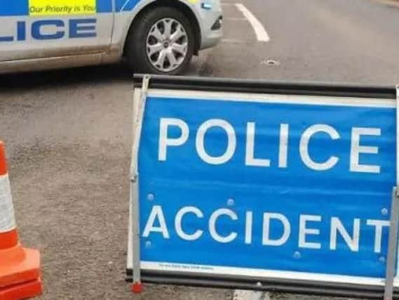 The emergency services have been called out to a two-vehicle collision in Sheffield.