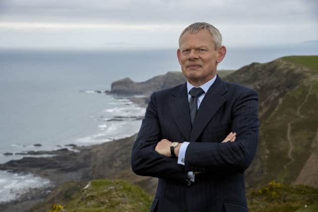WEDNESDAY EVENING APPOINTMENT: Martin Clunes is back on the north Cornish coast for series eight of Doc Martin.