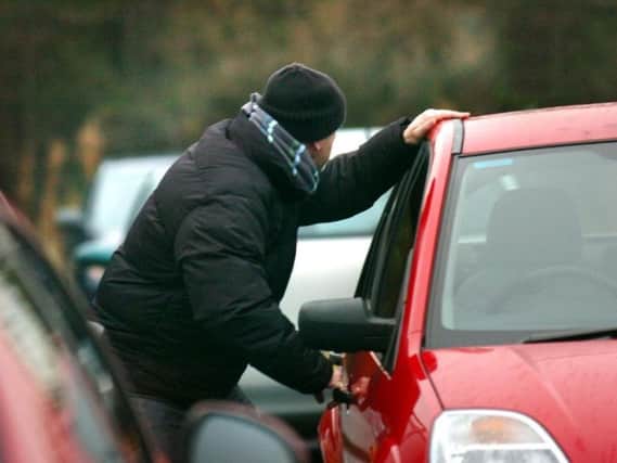 Thieves have been targeting cars and vans across Sheffield