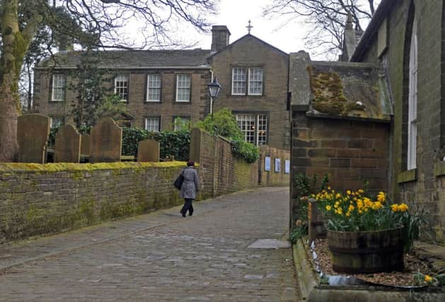 15 April 2016    .......    The Bronte Parsonage in Haworth.    Picture by Tony Johnson