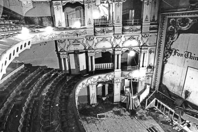 Lyceum Theatre Interior in  Disrepair 22 June 1981