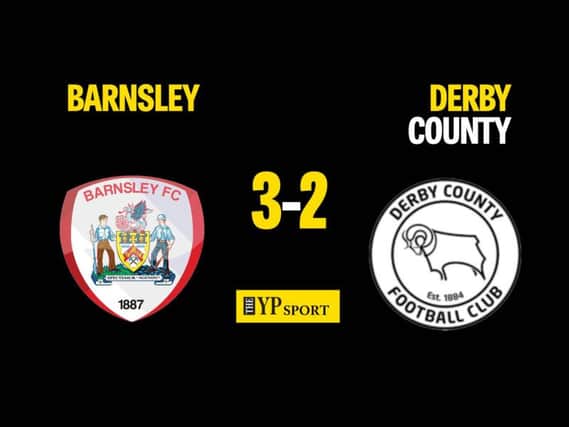 Barnsley 3 Derby County 2
