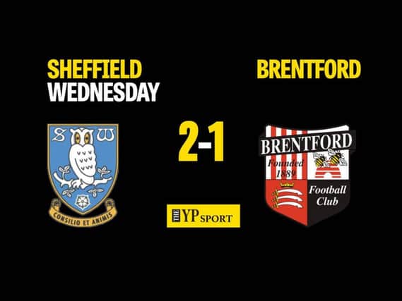 Sheffield Wednesday 2 Brentford 1