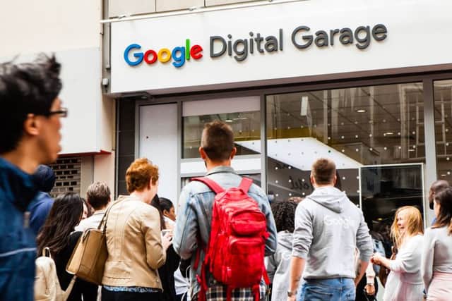 The Google Garage in Sheffield.