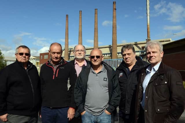 11 Sept 2017...Former Bristish Steel workers across Yorkshire are angry at having to accept worse pensions that could lose up to 40 per cent of their value to help save Tata Steel finances. Picture Scott Merrylees