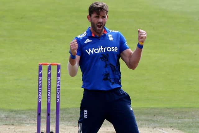 Liam Plunkett celebrates  a wicket for England at Headingley last year. Picture: Richard Sellers/PA