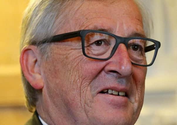 European Commission president Jean-Claude Juncker.