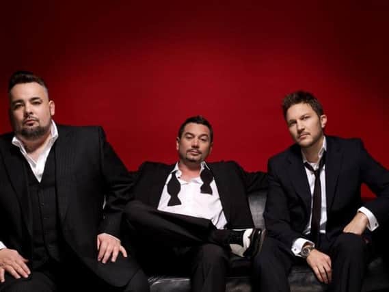 Appearing at Newby Hall in Streat Food & Family Fun Festival - Huey Morgan, centre, of Fun Lovin Criminals.