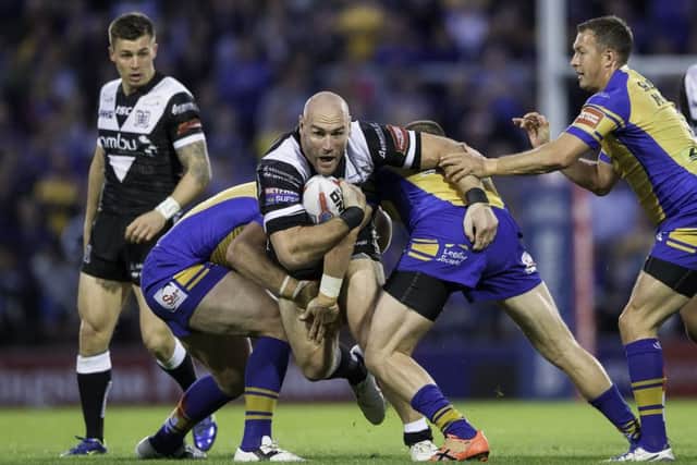 Gareth Ellis and Hull FC lost at Leeds two weeks ago (Picture: SWPIx.com)