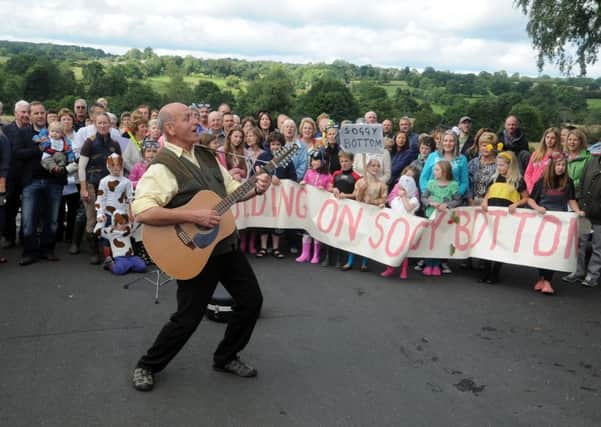 Chairman of Cookridge Residents Action Group (CRAG)  Michael Lowry has penned a song called Soggy Bottom Calypso, calling for developers to ditch their plans to build 200 homes off the Moseley Wood area in Cookridge, nicknamed Soggy Bottom because of its drainage issues.