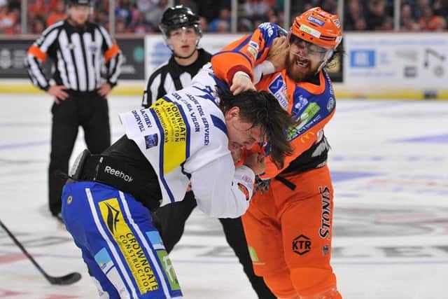Sheffield Steelers' Zack Fitzgerald vremains out injured this weekend. Picture: Dean Woolley
