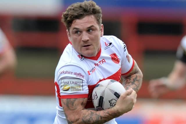 Rovers' Ben Cockayne.