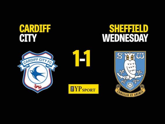 Cardiff City 1 Sheffield Wednesday 1