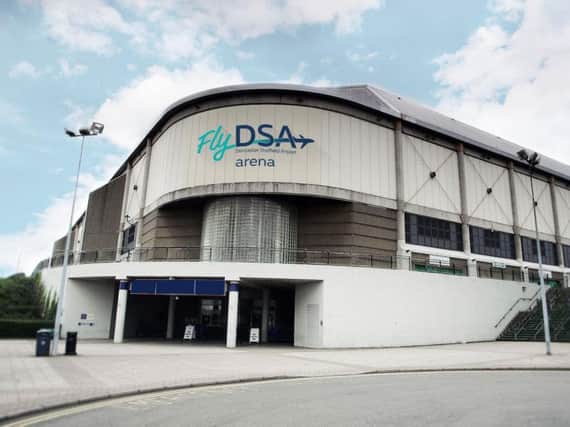 Fly DSA Arena is the new name of Sheffield Arena after naming rights were secured today by Doncaster Sheffield Airport