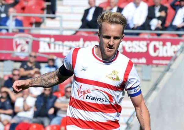 Doncaster Rovers' James Coppinger: Ready to tackle Arsenal again.