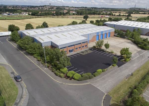 Former Del Monte warehouse in South Elmsall, which has been sold to Silkstone Finance for almost Â£2m.