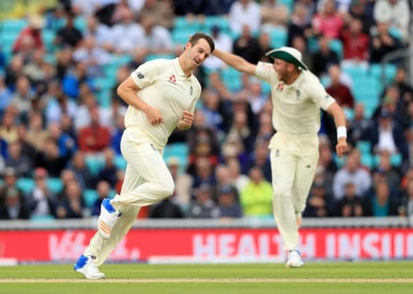 England's Toby Roland-Jones has been ruled out of this winter's Ashes tour due to injury. Picture: Adam Davy/PA