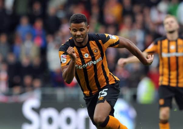 ON TARGET: Fraizer Campbell grabbed a first-half goal for Hull City. Picture Tony Johnson.