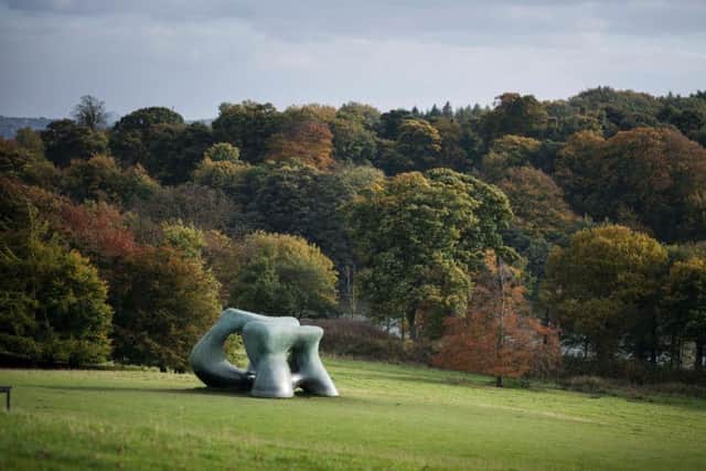Henry Moore, Large Two Forms 196669 reproduced by permission of The Henry Moore Foundation. Photo Jonty Wilde