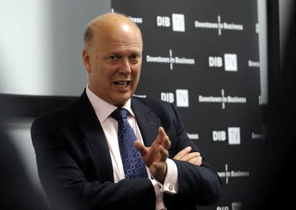 Is Transport Secretary Chris Grayling doing enough for the North? (JPress).