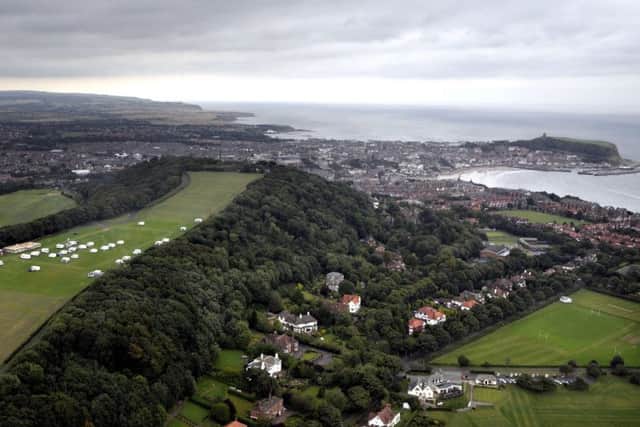 Scarborough from the air
