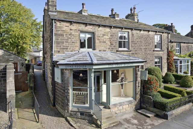 The shop with apartment on Main Street, Addingham