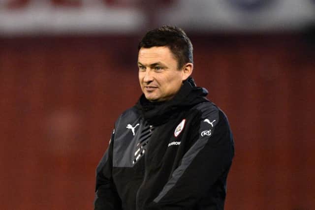 INFLUENTIAL Barnsley boss, Paul Heckingbottom.  Picture: Bruce Rollinson
