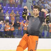DIFFERENCE MAKER: John Armstrong scored two third period goals to seal a win for Sheffield Steelers against Milton Keynes. Picture: Dean Woolley.