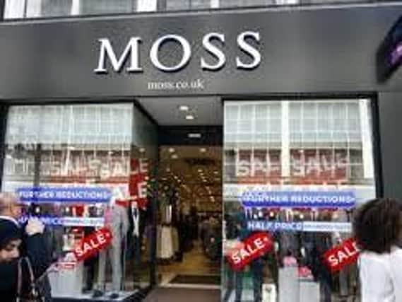 Moss Bros reported rising profits