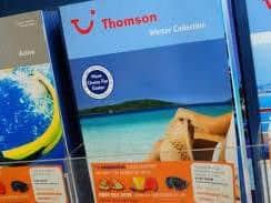 Thomson said its UK business was 37 per cent sold for the winter season