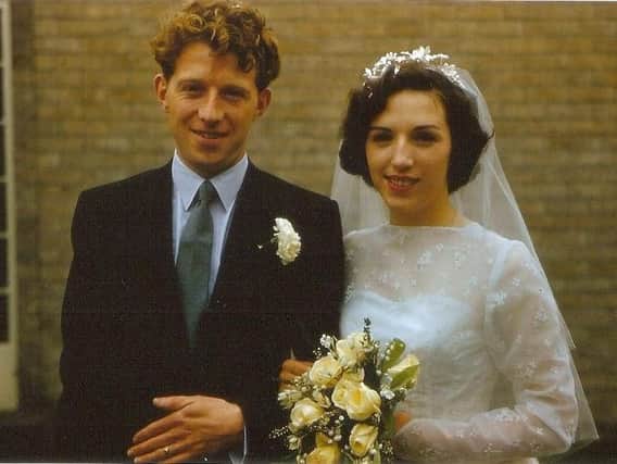 James and Valerie Forde on their wedding day in 1957