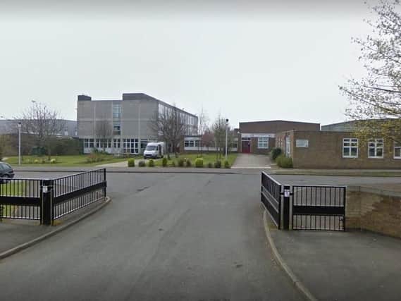 The incident happened at Winterton Community Academy on Monday morning. Picture: Google maps.