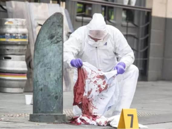 Two men are due in court over stabbings in Sheffield city centre
