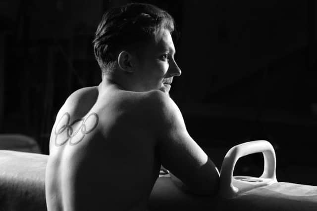 Olympic gymnast Nile Wilson at the Leeds Gymnastic Club. (Picture: Bruce Rollinson)