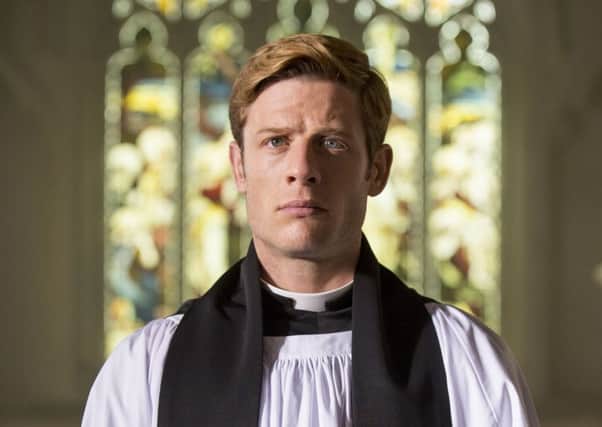James Norton as Sidney Chambers in Grantchester. ITV/PA