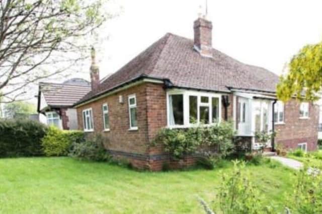 The old bungalow before it was transformed into a contemporary family home.