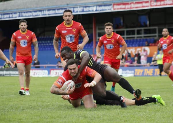 Sheffield Eagles had to play at Wakefield's Belle Vue in 2017