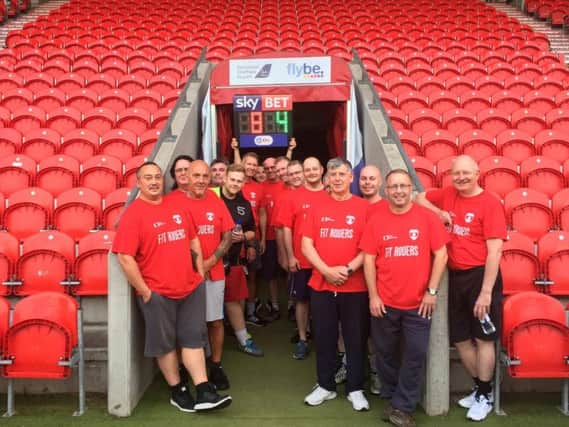 Fit Rovers is helping Doncaster men lose weight and get in shape.