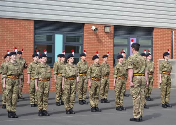 There are currently more than 400 cadet units across England but only around a third are stationed in state schools.
