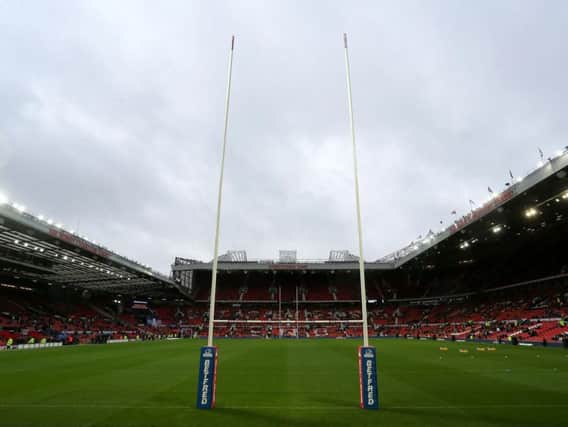The scene at Old Trafford ahead of kick-off (Photo: PA)
