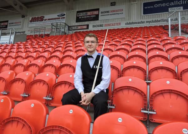 Snooker player Chris Keogan, has teamed up with Club Doncaster.