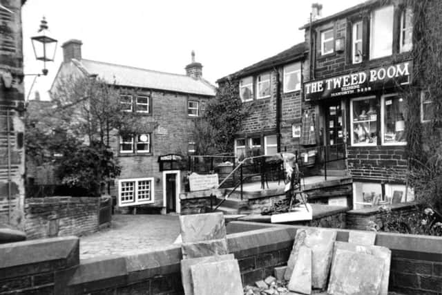 Haworth's Main Street in 1976