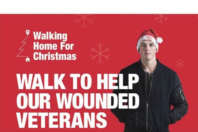 Walk to help our wounded soldiers