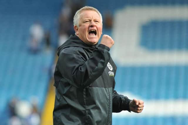 Sheffield United manager, Chris Wilder. Picture: SportImage