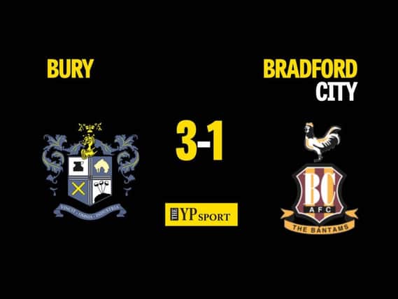 Bury 3 Bradford CIty 1