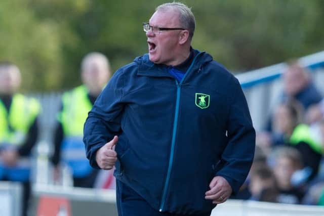 Mansfield Town manager, Steve Evans - Picture: James Williamson