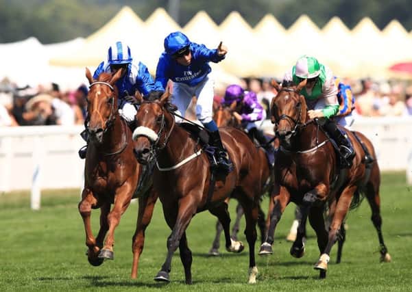Ribchester ridden by jockey William Buick comes home to win the Queen Anne Stakes on June 20 at Royal Ascot. Picture: John Walton/PA